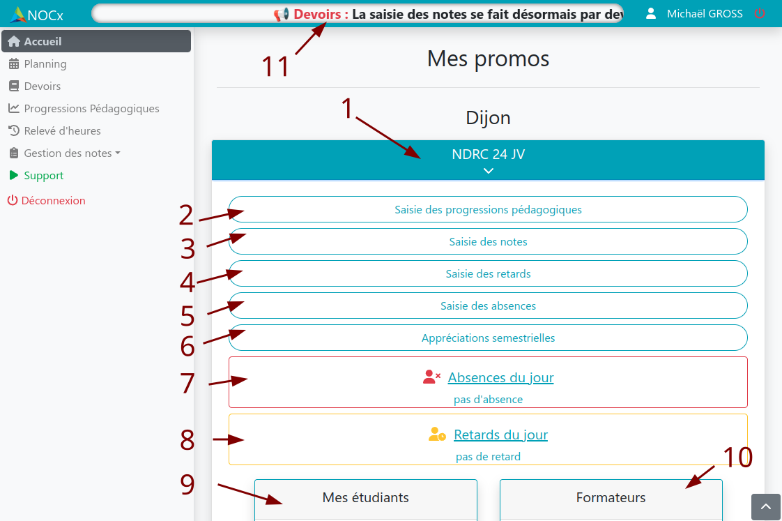 image de l&#39;accueil formateur